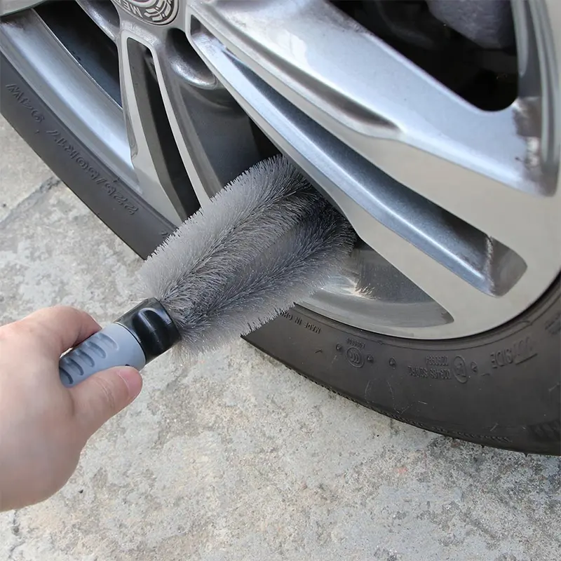 Factory wholesale reusable cleaning washing car wheel detailing brush ultra
