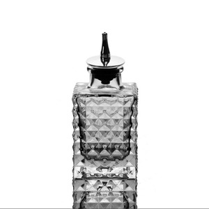 Mecanismo de rejilla de estilo japonés, botella de ajenjo tallada retro con tapón - Product Image 2