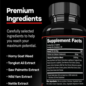 Pillole Energetiche per Uomo OEM/ODM con Etichetta Privata, Capsule Stimolanti di Testosterone - Product Image 4