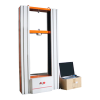 Machine d'essai universelle électronique à structure rigide à double colonne et entraînement par vis à billes