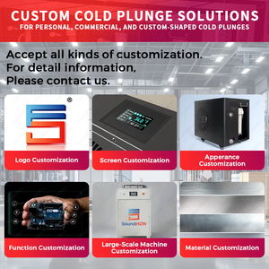 1320mm buz küvet paslanmaz çelik soğuk dalma yuvarlak köşe küvet yuvarlak kenarları ile soğuk dalma küvet - Product Image 5