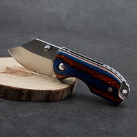 Kleine Holzgriff Tasche Camping Tragbares Geschenk messer Survival Tactical Folding Mini Knife