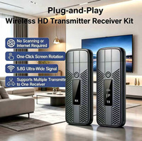 50M 5.8G 1080P voor Draadloze Audio Video Zender Ontvanger Extender Camera Laptop PC TV Monitor Projector Plastic