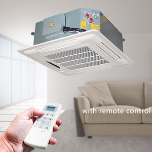 CE 220V-50HZ Rooftop Air Conditioner Unit Water Cooling <b>Heating</b> 8 <b>Tube</b> Type Fan Coil AC Ceiling Mount 340-2380m3/h 1.98-12.6KW F - Product Image 5