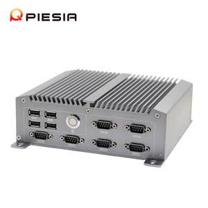 Intel J1800 J1900 e3845 onboard 4GB RAM 6com cổng 9-36V 6USB 2lan cổng không quạt công nghiệp Mini PC - Product Image 1