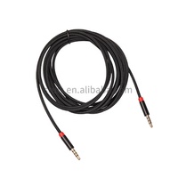 3.5mm Male To Male Speaker Cable With phone 4 Poles AUX Audio Headphones Extension Cable For Car AUX k Phone