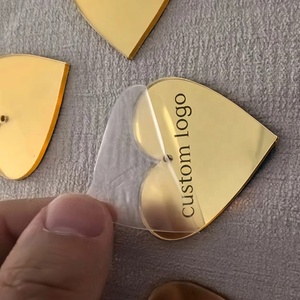 Etiquetas Personalizadas para Recuerdos de Boda, en Forma de Corazón, de Acrílico Dorado, Etiquetas con Nombre para Regalos, Recuerdo de <span class=keywords><strong>Bautizo</strong></span>, Placa con Nombre para Despedida de Soltera - Product Image 6