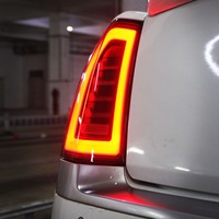 Feu arrière durable en ABS, Plug and Play, avec lentille fumée et clignotant ambre pour Chrysler 300 300C 300S 2011-2014