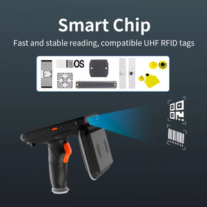 UHF <span class=keywords><strong>RFID</strong></span> 手持式终端读写器 860mhz 960mhz <span class=keywords><strong>RFID</strong></span> 读写器 Android 10.0 UHF 手持式读写器 Zebra - Product Image 4
