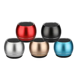 NOVO U3 Mini Altifalante Sem Fio BT Blue tooth Metal HiFi TWS Super Pequeno Aço Loudly Speaker Portátil Sem Fio