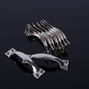 Stainless Steel Surface Mounted Bow Shape Handle Cabinet Door Window Hardware Traditional Design Antirust Bright Finish - Product Image 3