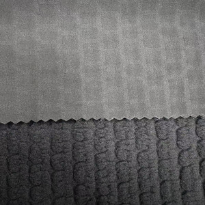 <span class=keywords><strong>North</strong></span> <span class=keywords><strong>Face</strong></span>/poliéster Caterpillar cepillado Jacquard 4 vías estiramiento Spandex tela elástica para chaqueta abrigo Softshell - Product Image 6