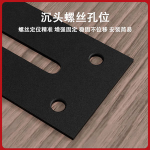 Support d'angle en L en acier laminé à froid, réglable, pour étagère, fixation murale, support de connexion pour armoire - Product Image 5