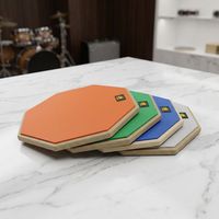 Factory Direct 12 Inch Practice Drum Pad Multi Color - Drum Accessories & Musical Instrument Accessories