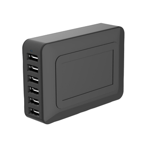 อะแดปเตอร์ชาร์จ USB 6 พอร์ต Kabbol 60W สำหรับอุปกรณ์หลายชนิด, แท่นชาร์จ USB 6 พอร์ตสำหรับแท็บเล็ต, สมาร์ทโฟน, พาวเวอร์แบงค์ ฯลฯ - Product Image 4