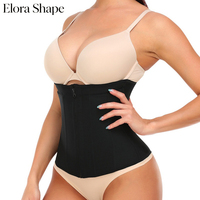 Faja Reductora de Cintura con Cremallera Frontal para Mujer, Corsé de Alta Compresión para Control Abdominal, Cinturón Moldeador Adelgazante, Ropa Interior Moldeadora de Tallas Grandes