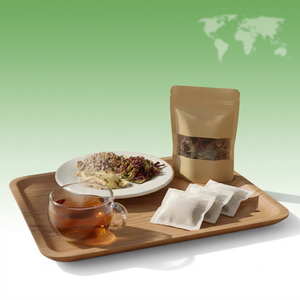 Sachets de tisane à la racine de Morinda violette (Abelmoschus) – OEM/ODM acceptés, prix compétitif, tisane bien-être - Product Image 1