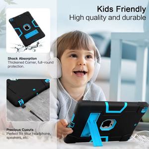 Funda Protectora Antigolpes de Silicona y PC para Niños, Compatible con iPad 9ª, 8ª y 7ª Generación de 10.2 Pulgadas, con Soporte Integrado - Product Image 2