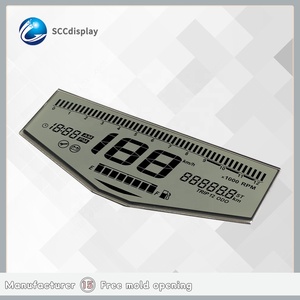 Modules <span class=keywords><strong>LCD</strong></span> personnalisés anti-reflet à 7 segments GW025 HTN à faible consommation d'énergie pour moto Apache 4V ancienne - Product Image 5