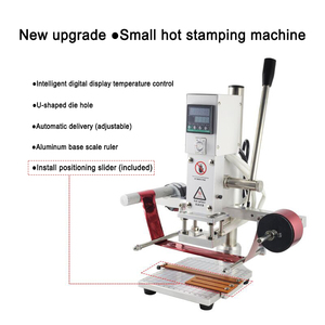 <span class=keywords><strong>Mini</strong></span> <span class=keywords><strong>presse</strong></span> à <span class=keywords><strong>chaud</strong></span> numérique commerciale pour cuir, bois, papier gaufrage logo de bricolage personnalisé estampage avec alimentation à <span class=keywords><strong>chaud</strong></span> - Product Image 4