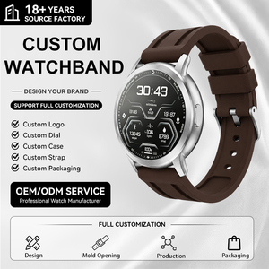 Bracelets de montre 20 mm à libération rapide, <span class=keywords><strong>bracelet</strong></span> en <span class=keywords><strong>silicone</strong></span> sport pour Samsung Galaxy Watch Classic 22 mm, <span class=keywords><strong>bracelet</strong></span> de montre intelligente, <span class=keywords><strong>bracelet</strong></span> de couleur unie - Product Image 1