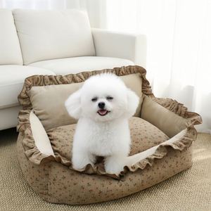 Luxury Modern Orthopedic PP Cotton <b>Dog</b> Bed for <b>Large</b> <b>Dogs</b> Cats Small Animals-Washable Removable Cover Premium <b>Sofa</b> Bed - Product Image 2