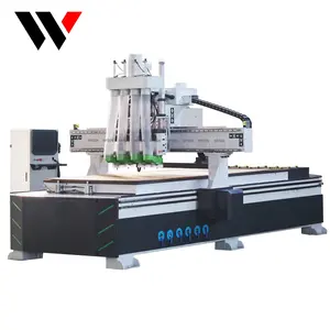 High performance ATC wood 1325 5 3D 6090 2 3 4 axis CNC router machine with rotary device