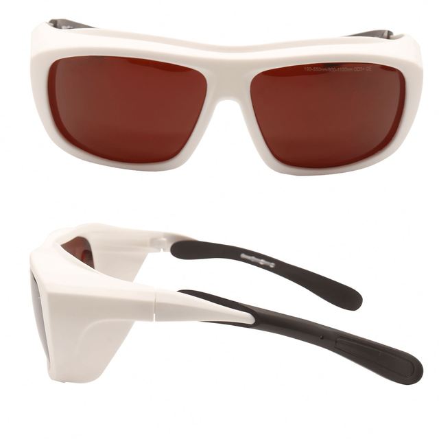 New Star Ansi Z87 Goggles IR Radiation 808 1064nm Ipl Hair Removal Anti Fog Eye Protective Welding Laser Safety Glasses