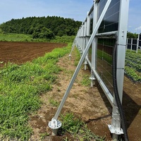 Penjualan paling laris kustom Solar Mount vertikal sistem Racking pagar surya bifacial vertikal untuk Panel surya Mount