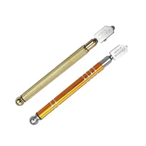 High Quality Carbide Glass Cutter Knife Glass Cutting Tools 6 Wheels Glass Cutter