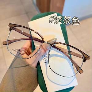 Dolce & Gabbana 31133 Monturas de Gafas Rectangulares de Media Montura para Hombre, Lentes de PC Ligeras, Gafas Ópticas para Visión de Cerca - Product Image 5