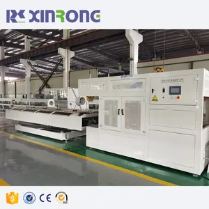 Xinrongplas Equipo de fabricación de producción completamente automático Máquina de extrusión de tubos de PVC de plástico Línea extrusora