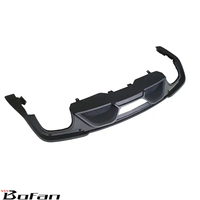 Usine PP matériel brillant noir Kit de carrosserie GT350 Style pare-chocs de voiture lèvre de diffuseur arrière pour Mustang 2018-2022