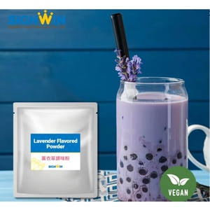 ผงปรุงรสลาเวนเดอร์สำหรับชานมไต้หวัน ลาเต้ สมูทตี้ ชงง่าย คุณภาพคงที่ - Product Image 1