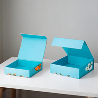Caja de Embalaje de Cartón Rígido Plegable con Tapa Magnética de Lujo, Personalizada con Logotipo, para Joyería, Zapatos, Ropa, Pelucas, Juguetes