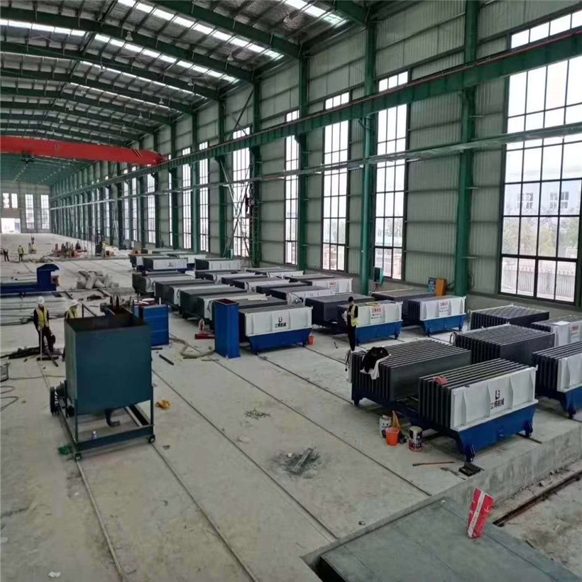 Fabriqué En Chine La Machine Shandong Automatisation Complète de Cloison En Béton Préfabriqué de Production de Panneau de Mur