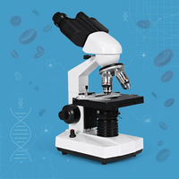 Microscope binoculaire pour étudiants 40X-1600X pas cher microscopes médicaux biologiques pour l'éducation scolaire
