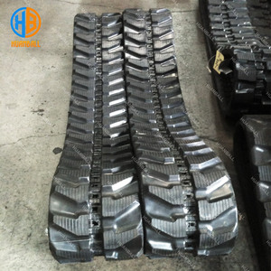Fábrica Venda Direta <span class=keywords><strong>Mini</strong></span> Escavadeira Rubber Crawler Track para Kubota KN51 KH60 KH66 KH71 300x52.5x72N - Product Image 4