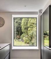 Vidrio laminado ligero y moderno Ventanas fijas Interiores de Casa Eficiencia energética Ventanas panorámicas Baños Precio de fábrica