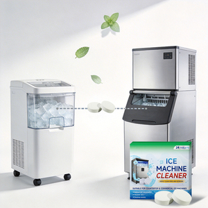 Tablettes nettoyantes professionnelles pour machines à glaçons, pour usage commercial et domestique, tablettes de détartrage en profondeur pour appareils, sans danger pour les fabricants de glaçons - Product Image 4