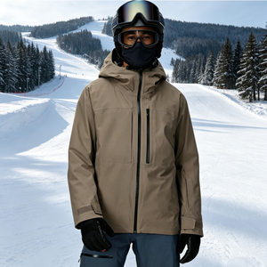 Chaqueta <span class=keywords><strong>de</strong></span> Esquí Impermeable Personalizada para Hombre, Chaqueta <span class=keywords><strong>de</strong></span> Esquí Unisex OEM, Cortavientos <span class=keywords><strong>de</strong></span> Poliéster para Snowboard, Chaqueta <span class=keywords><strong>de</strong></span> Esquí para Hombre - Product Image 1