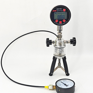 Bomba Manual de Acero Inoxidable de Alta Presión de 700 Bares - Herramienta de Calibración de Sistemas Industriales, Calibrador de Presión - Product Image 6
