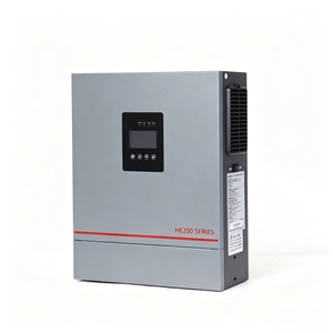 Onduleur hybride 6,5 kW 48 V vers 230 V, onduleur connecté au réseau, prend en charge 9 unités en parallèle, entrée <span class=keywords><strong>PV</strong></span> max 9000 W, chargeur AC MPPT 120 A pour usage domestique - Product Image 1