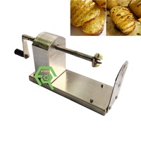 Machine de torsion de pomme de terre en spirale à haute efficacité pour un usage commercial Tornado Potato Maker Commercial Spiral Fry Cutter