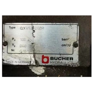 Bomba de engranajes Bucher QX24-005R112-6-8-Y, bomba eléctrica industrial para tuberías, fabricada en Alemania - Product Image 5