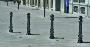 Poteau <span class=keywords><strong>anti</strong></span>-parking en fonte Art Déco - Product Image 3