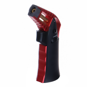 Encendedor de antorcha inclinado de cigarro electrónico a prueba de viento de llama única multicolor personalizado - Product Image 4