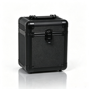 Custom Size Aluminum Carrying <strong>Case</strong> 7'' 10'' 12'' <strong>Vinyl</strong> Records <strong>Case</strong> LP CD <strong>Storage</strong> <strong>Case</strong> - Product Image 1