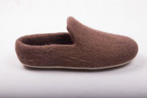 Top Selling Unisex Soft Warm Wool Felt <b>Slippers</b> Non-Slip Indoor/Outdoor Shoes for Spring Winter Summer <b>Home</b> Use - Product Image 2