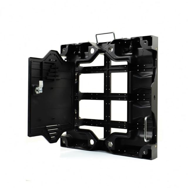 512*512mm LED Magnesium Alloy Die-casting Cabinet 4mm Pixel Pitch Indoor Subway Airport Shopping Mall Exhibition Hall Elevator